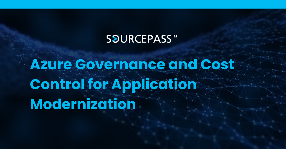 Azure Governance and Cost Control for Application Modernization