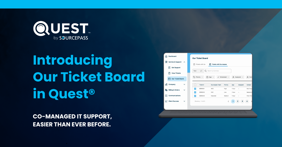 Introducing Our Ticket Board in Quest®: A Better Way for Co-Managed IT Teams to Manage Support