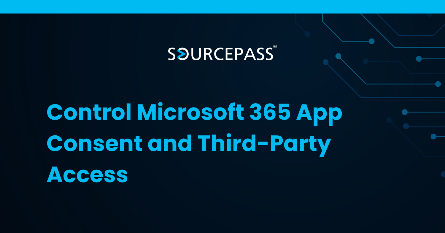 Control Microsoft 365 App Consent and Third-Party Access