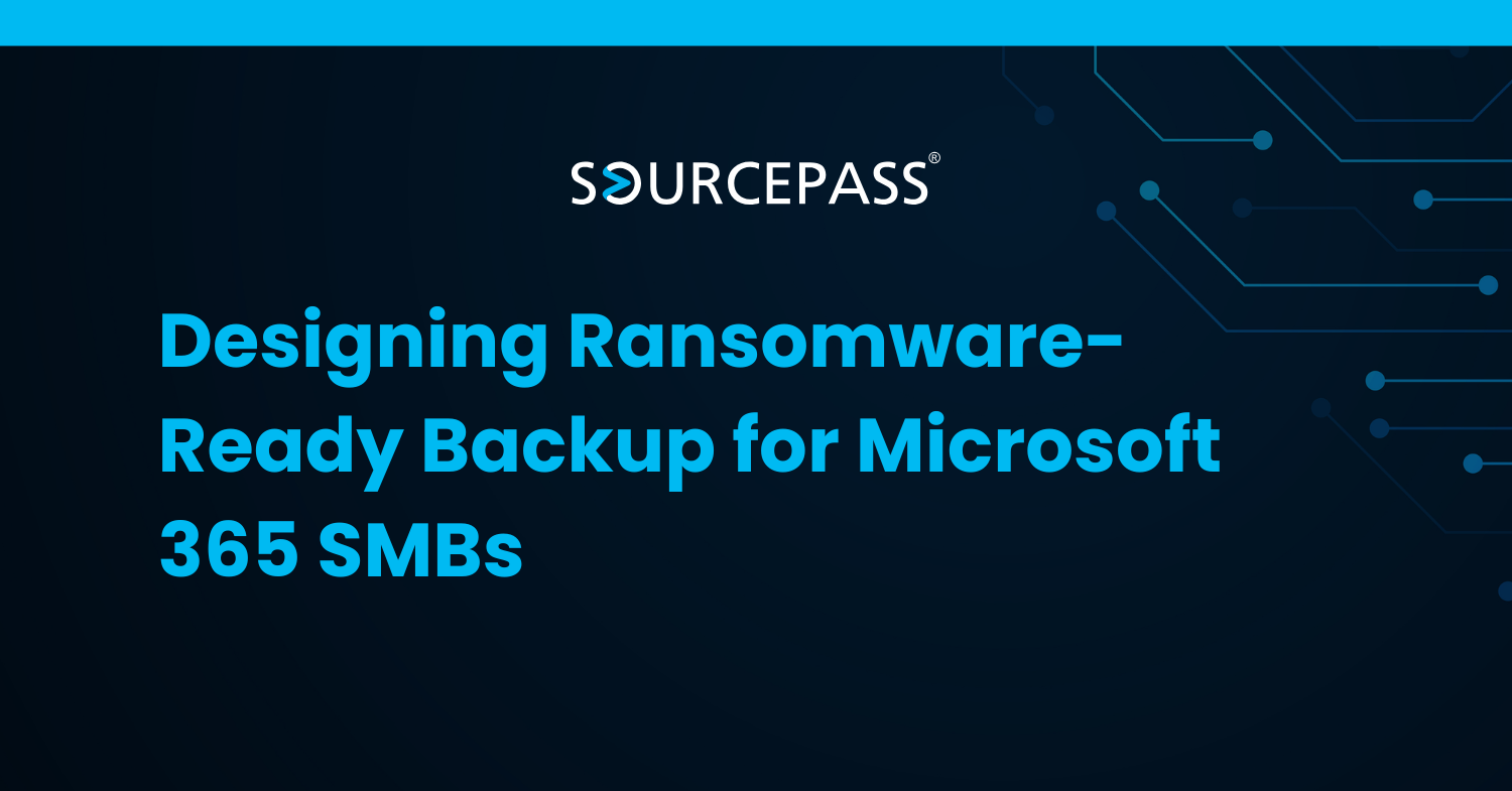 Designing Ransomware-Ready Backup for Microsoft 365 SMBs