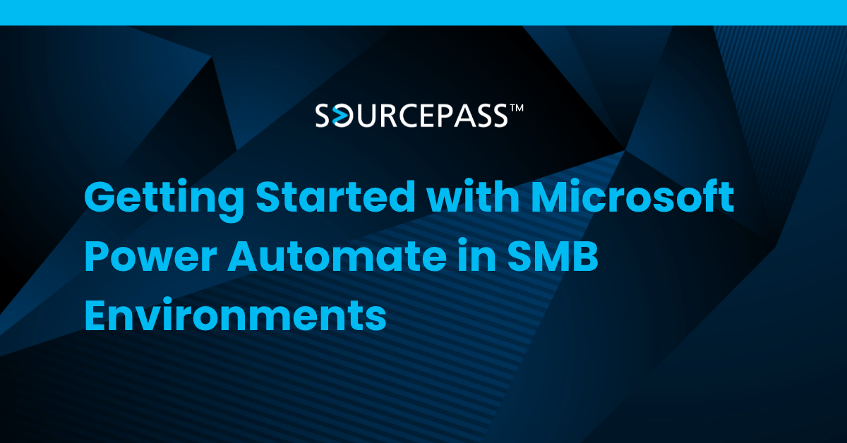 Getting Started with Microsoft Power Automate in SMB Environments