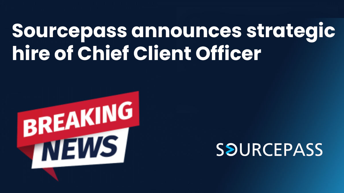 Sourcepass announces strategic hire of Chief Client Officer