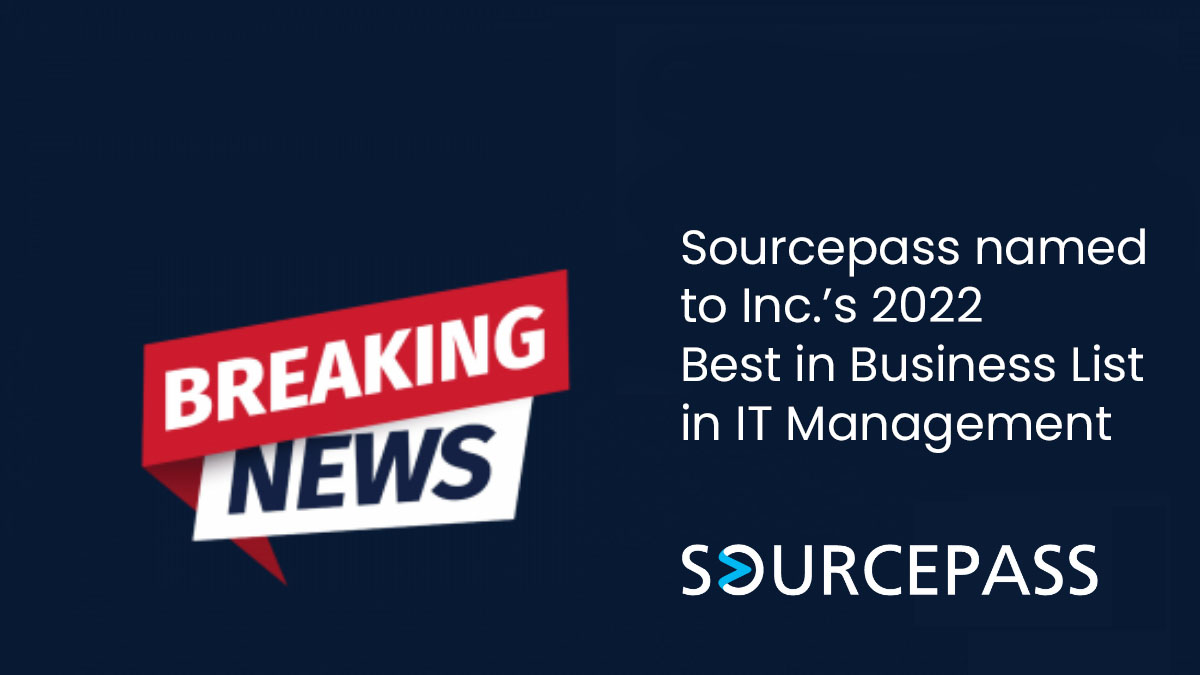 Sourcepass Named to Inc.’s 2022 Best in Business List in IT Management