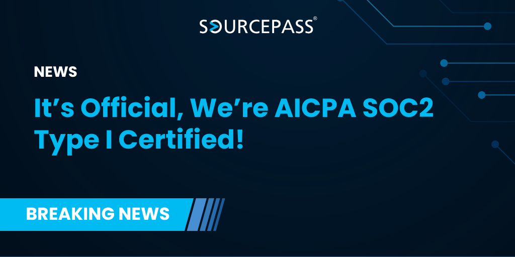 It’s Official, We’re AICPA SOC2 Type I Certified!