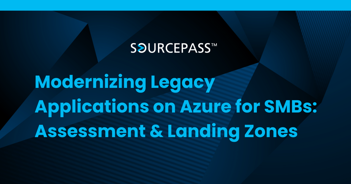 Modernizing Legacy Applications on Azure for SMBs: Assessment & Landing Zones