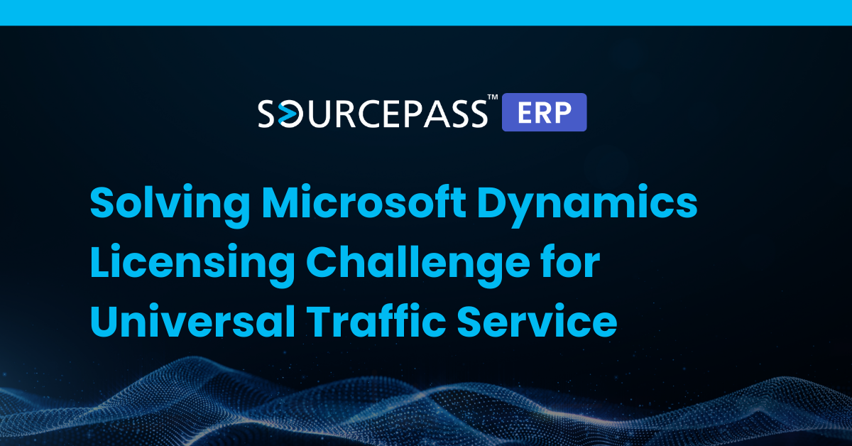 Solving Microsoft Dynamics Licensing Challenge for Universal Traffic Service