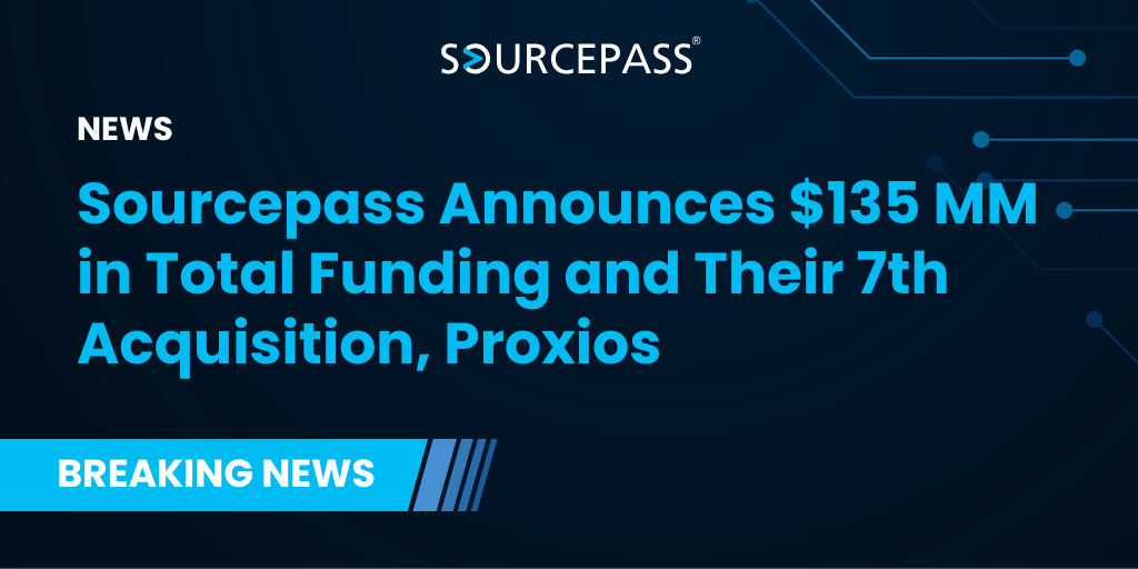 Sourcepass Announces $135 MM in Total Funding and Their 7th Acquisition, Proxios