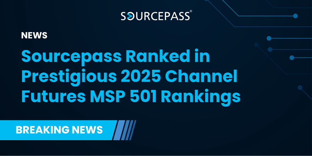 Sourcepass Ranked #35 in 2025 Channel Futures MSP 501 | Sourcepass