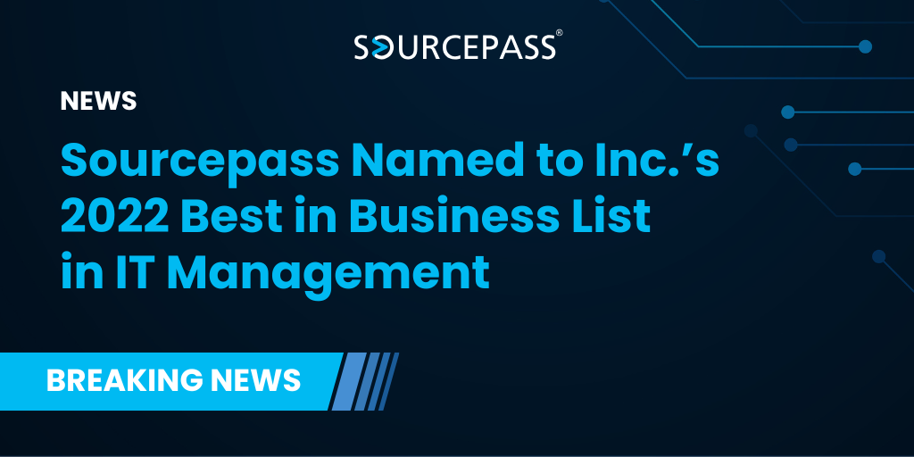 Sourcepass Named to Inc.’s  2022 Best in Business List  in IT Management