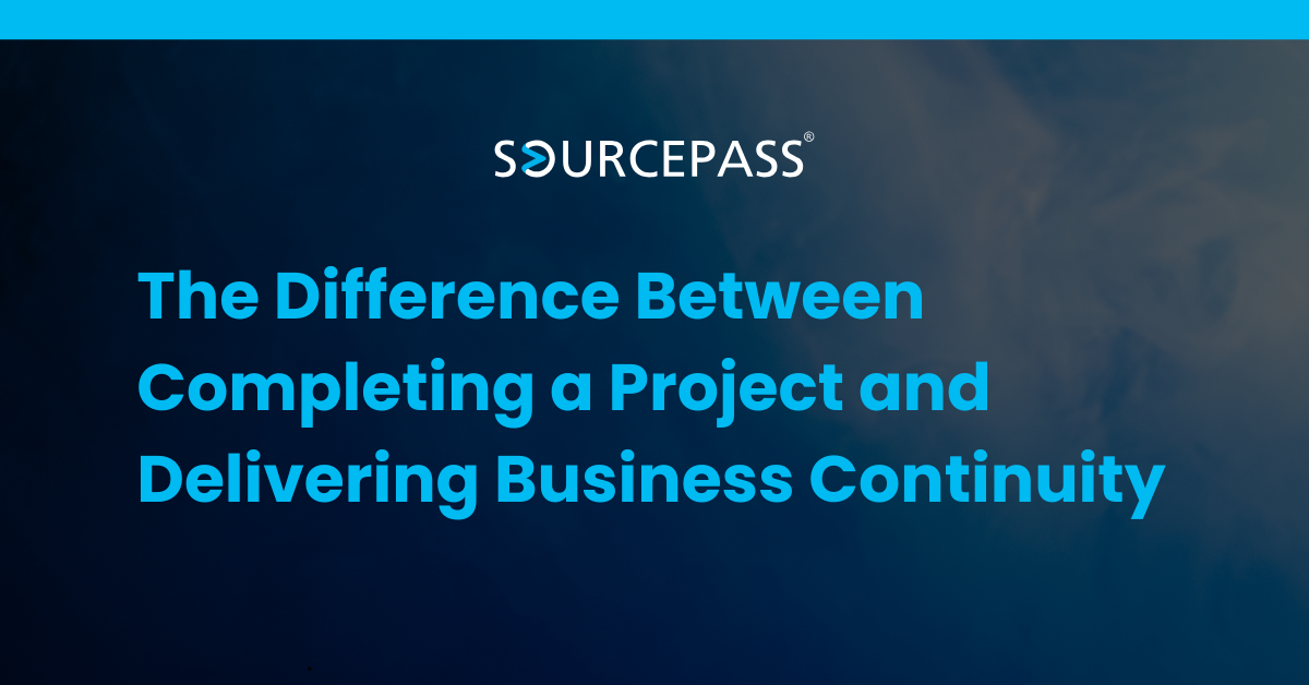 The Difference Between Completing a Project and Delivering Continuity