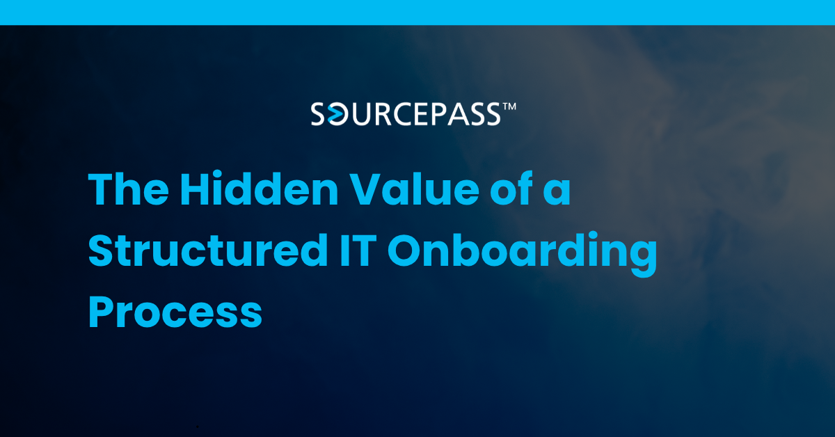 The Hidden Value of a Structured IT Onboarding Process