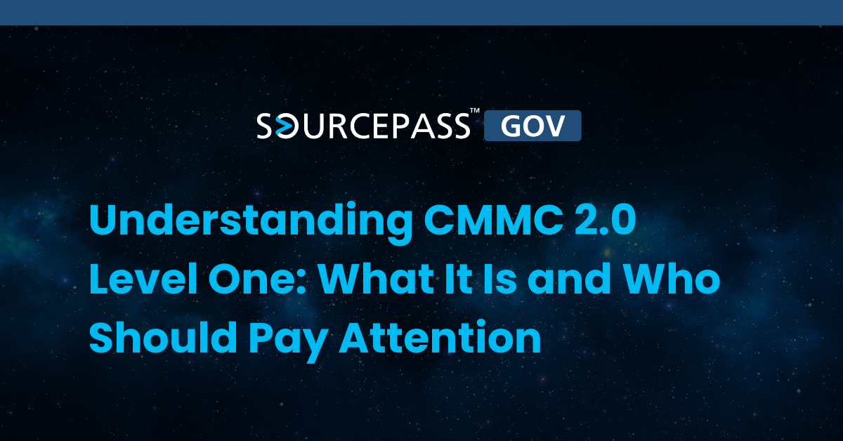 Understanding CMMC 2.0 Level One: What It Is and Who Should Pay Attention